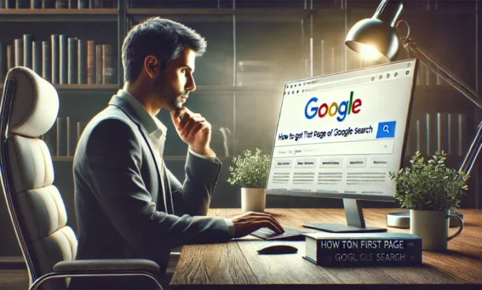 How to Get on First Page of Google Search David Aziz