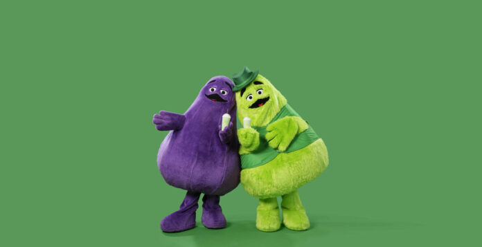grimace mcdonalds